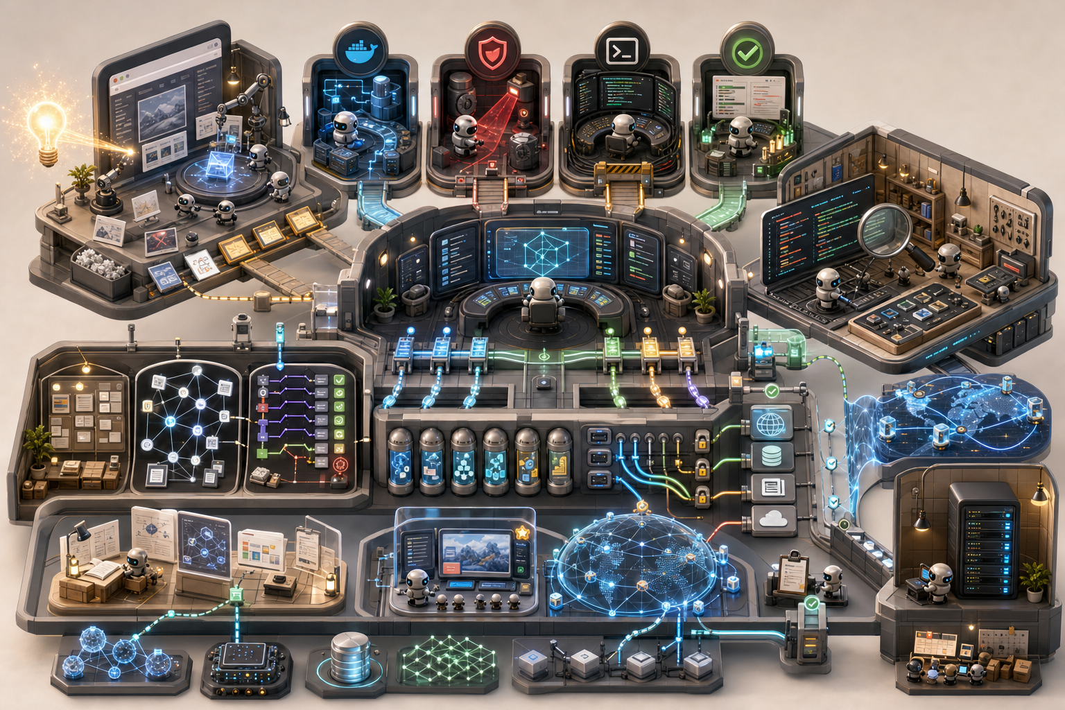 Visual map of the builder's toolbox stack